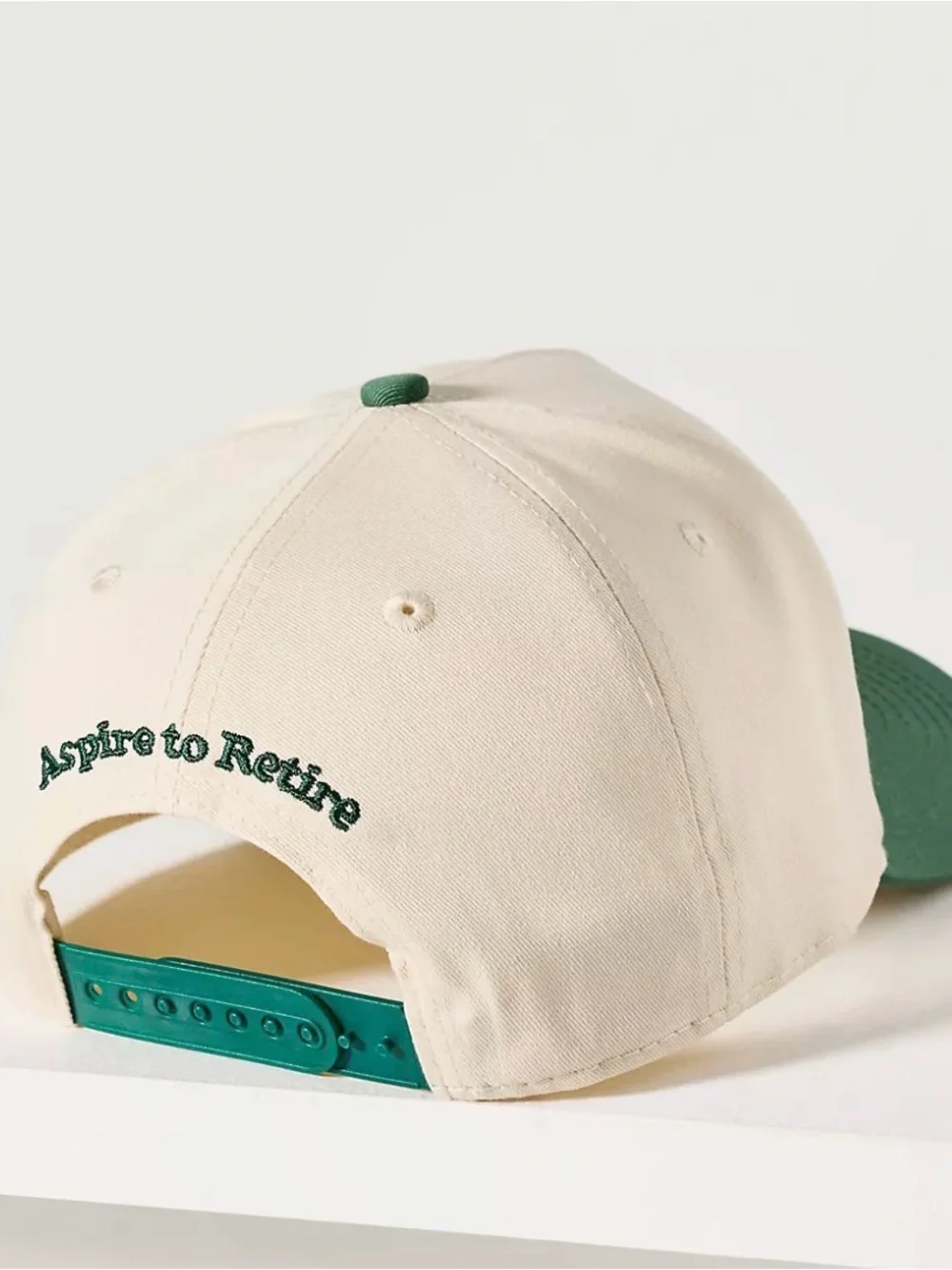 Anthropologie Motel Margarita Logo Baseball Hat. NWT. Green